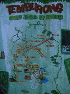 map of Temburong