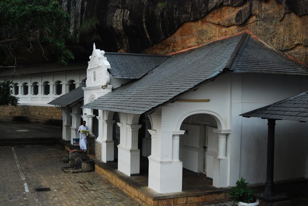 Dambulla: Rock temple