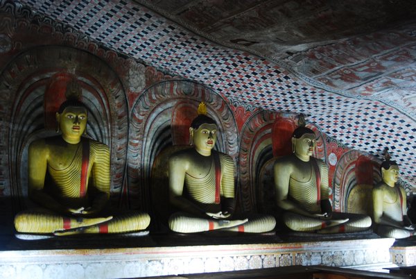 Dambulla: Rock temple