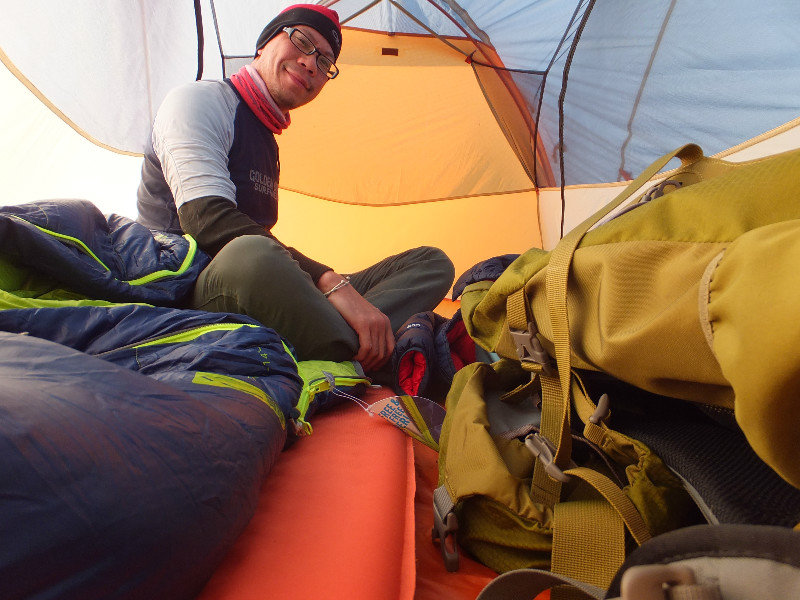 Sermilik Fjord, at my tent