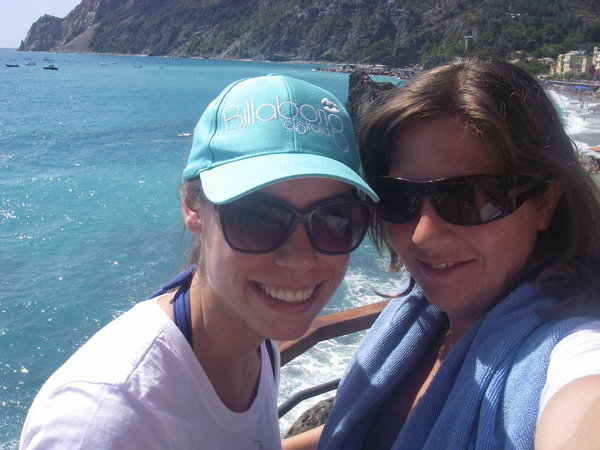 Jane and I in Monterosso