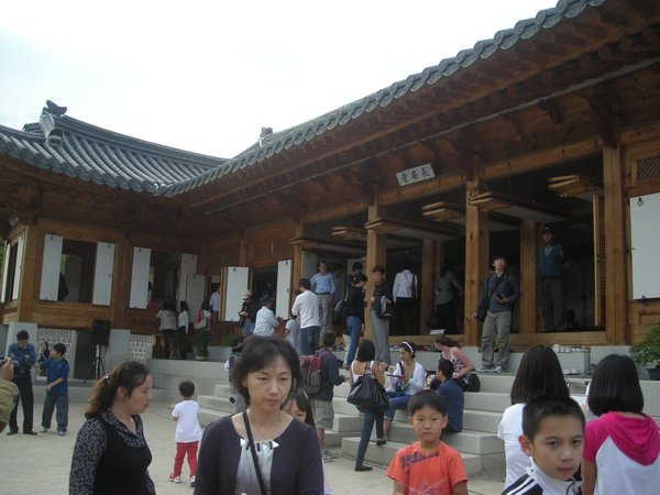 Traditional tea pavilion