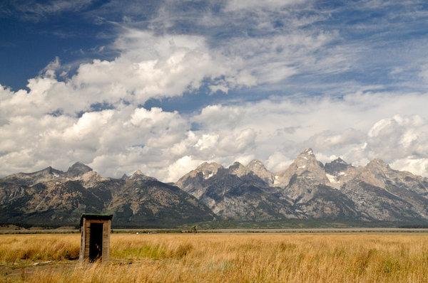 Little Outhouse on the Prairie