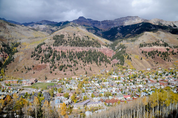 View of Telluride from Gondola