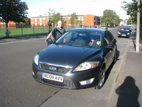 Our Ford Mondeo Rental - Great Car - Robert wants one.