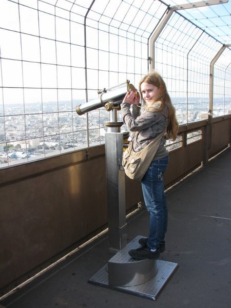 On top of The Eiffell Tower