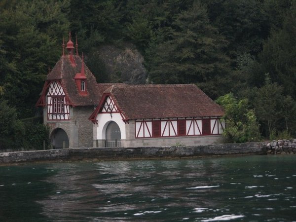 House on lakeside