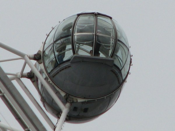 One of the 32 pods on the London Eye
