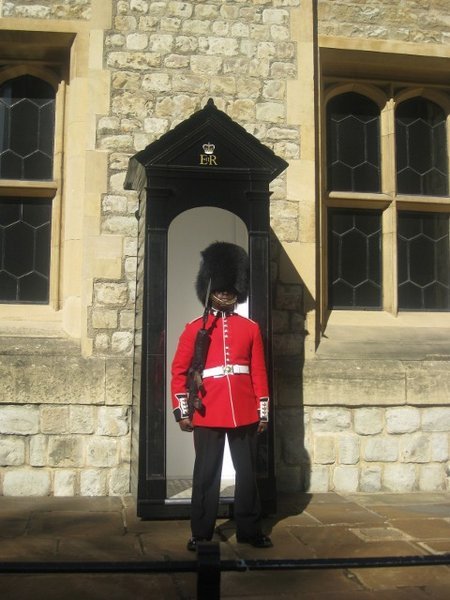 Sentry Guard at The Tower of London