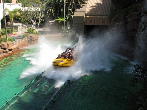 The Jurassic Park Water Ride