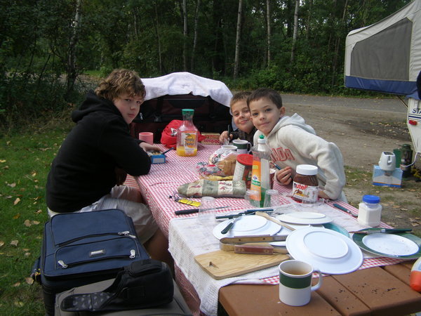 Camping at Turtle River State Park