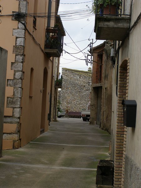 Views of the town Avinyonet de Puigventos 