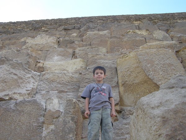 Giza Pyramid & Nicolas