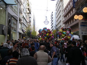 Athens Plaka area