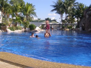 Chang Mai resort pool