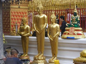Thai Temple - worshipping station