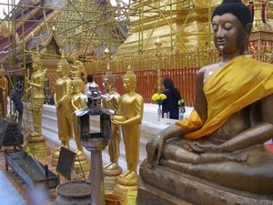 Thai Temple - worshiping station