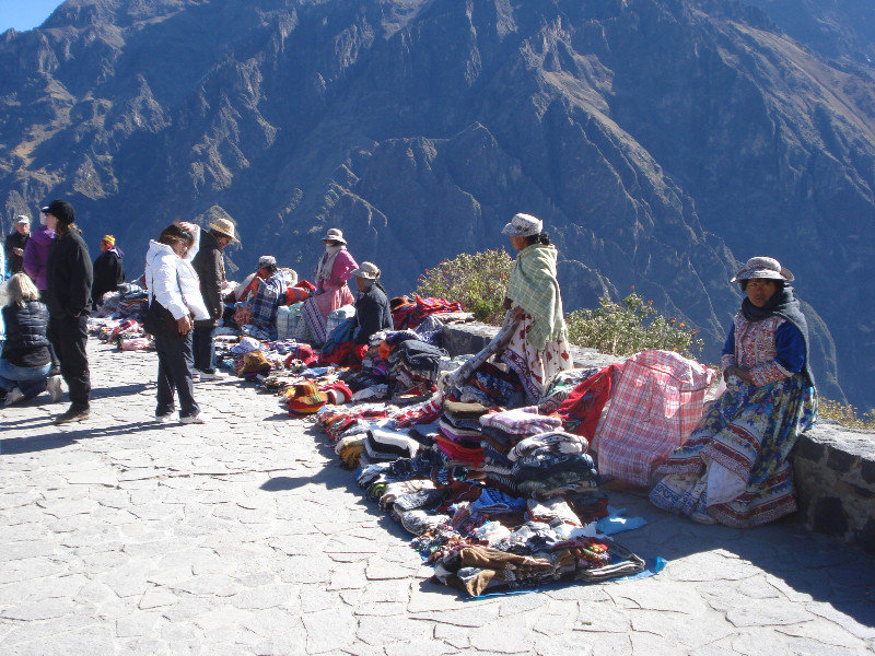 Colca Canyon vendors