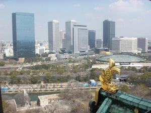 Looking Out From Osaka Castle