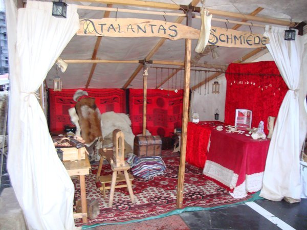Stall at the Medieval Christmas Market