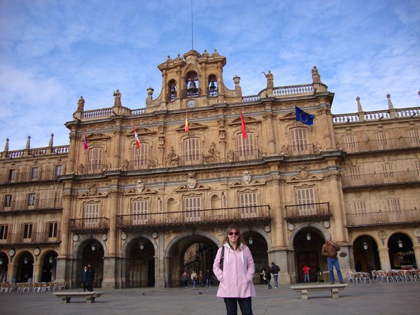 Day 1 - Plaza Mayor in Salamcanca 