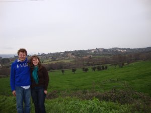 Day 2 - Derek and I in the country