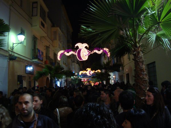 Day 4 - Carnival party in Cadiz, Spain 