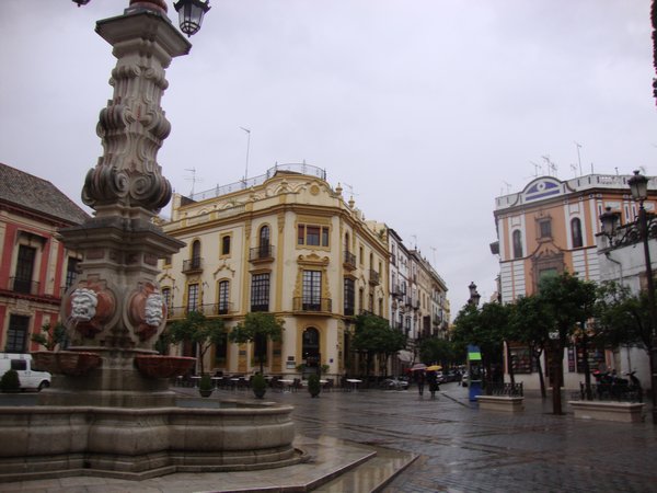 Day 5 - Plaza Virgen de los Reyes in Seville, Spain 