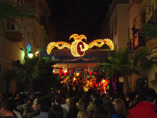 Day 4 - Carnival party in Cadiz, Spain 