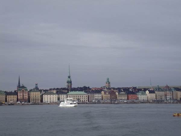 Gamla Stan from the boat