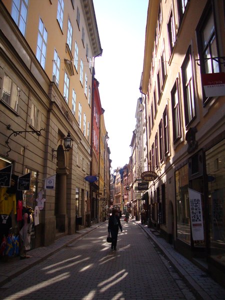 Streets of Gamla Stan (Old Town)