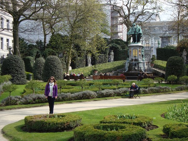 Sablon Garden in Brussels