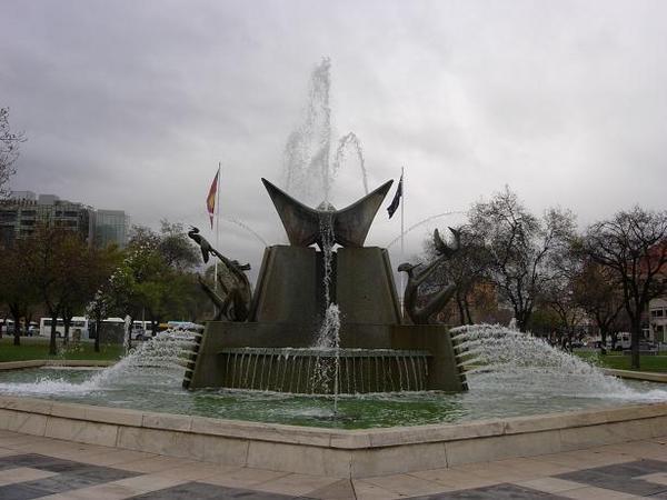 Fountain in Adelaide.