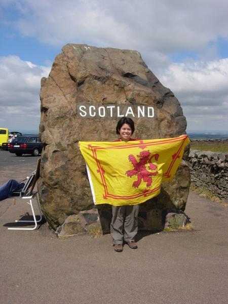 Me on the border between Scotland and England.