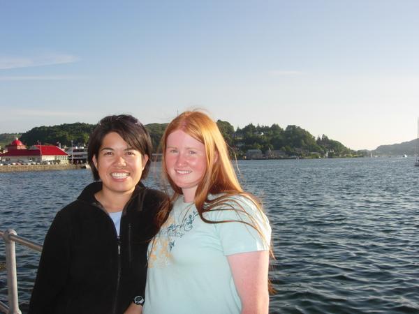 Me and Cate in Oban