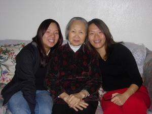 Visit with Auntie Mui.