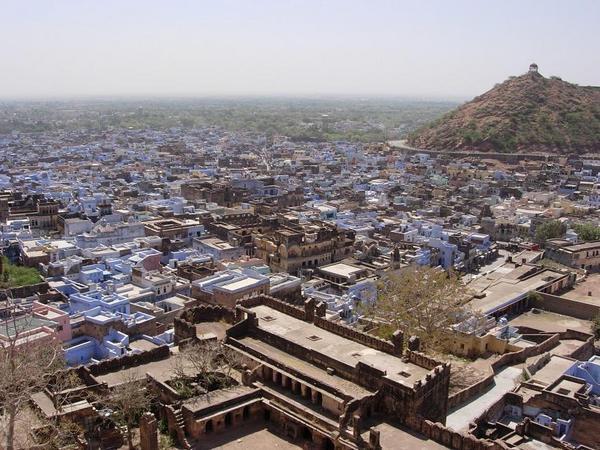 A view of Bundi as seen from Garh Palace