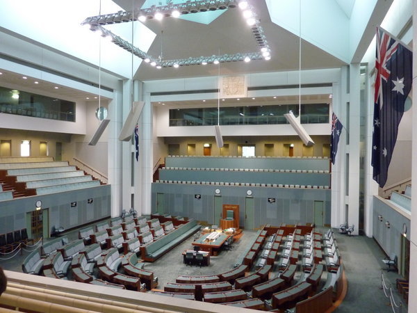 Inside the Parliament House