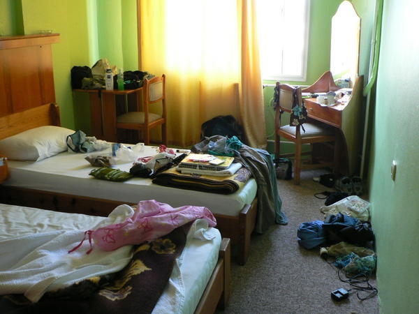 My room at Wallabies Hotel in Selçuk
