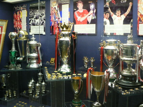 Some of the many trophies