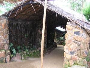 Camp, The entrance to the bar