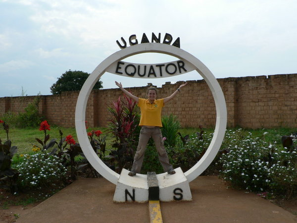 On both sides of the equator