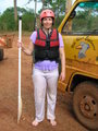 Robin after her rafting