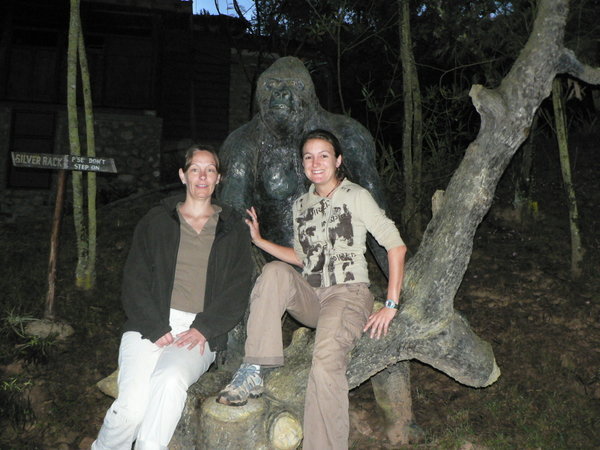 Robin and I at Lake Bunyonyi