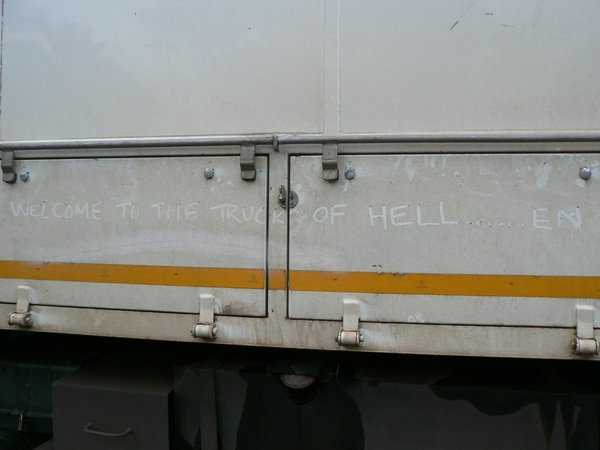 Welcome to the truck of HELL....EN