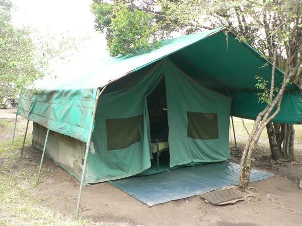 Our home for 2 nights at Sunshade Tented Camp