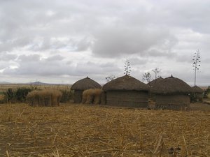 Some local huts