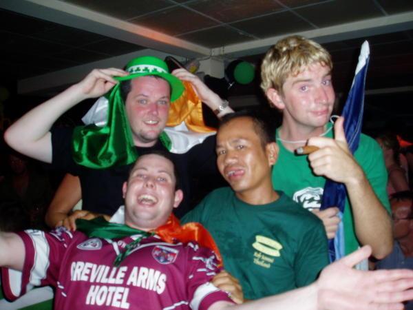 Some of the Irish i partied with