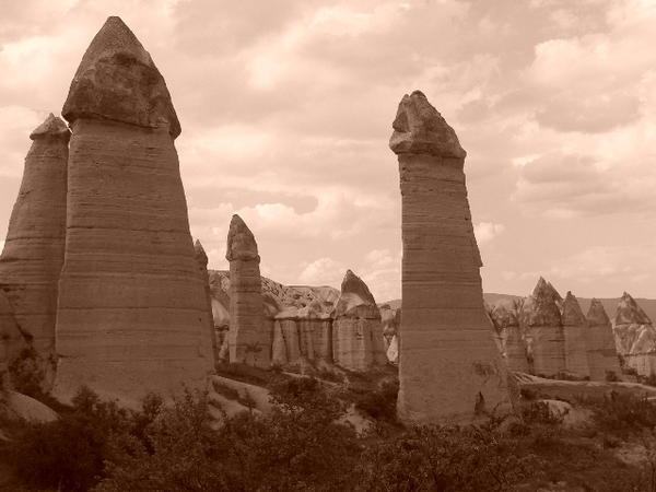 Fairy Chimneys that made Cappadocia famous