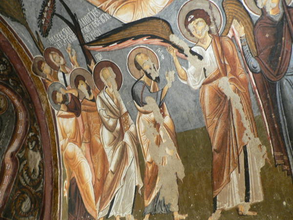 One of the frescos